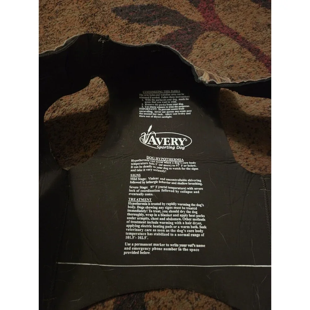 Avery Sporting Dog Camo Vest
